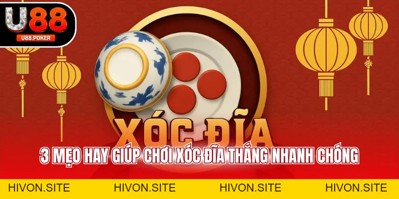 Xóc Đĩa Online U88 Đặt Cược Nhanh Tỷ Lệ Cao Dễ Thắng