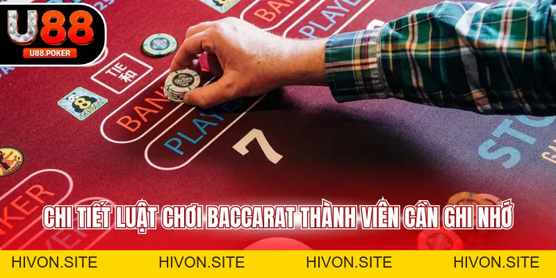 Baccarat U88 - Cách Chơi Chuẩn Dễ Kiếm Lợi Nhuận Cao