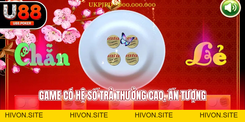 Xóc Đĩa Online U88 Đặt Cược Nhanh Tỷ Lệ Cao Dễ Thắng