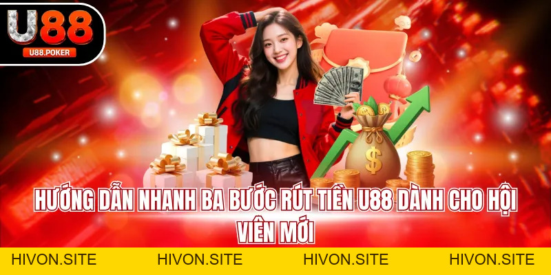 Rút Tiền U88 Nhanh Gọn Không Giới Hạn 24/7 Cực Uy Tín