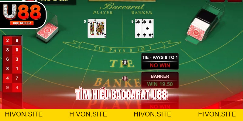 Baccarat U88 - Cách Chơi Chuẩn Dễ Kiếm Lợi Nhuận Cao