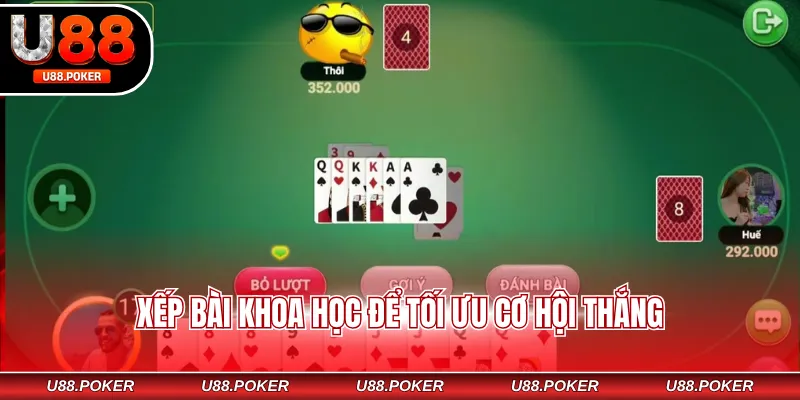 Tiến Lên Miền Nam Online U88 Đánh Bài Cực Hay Dễ Thắng